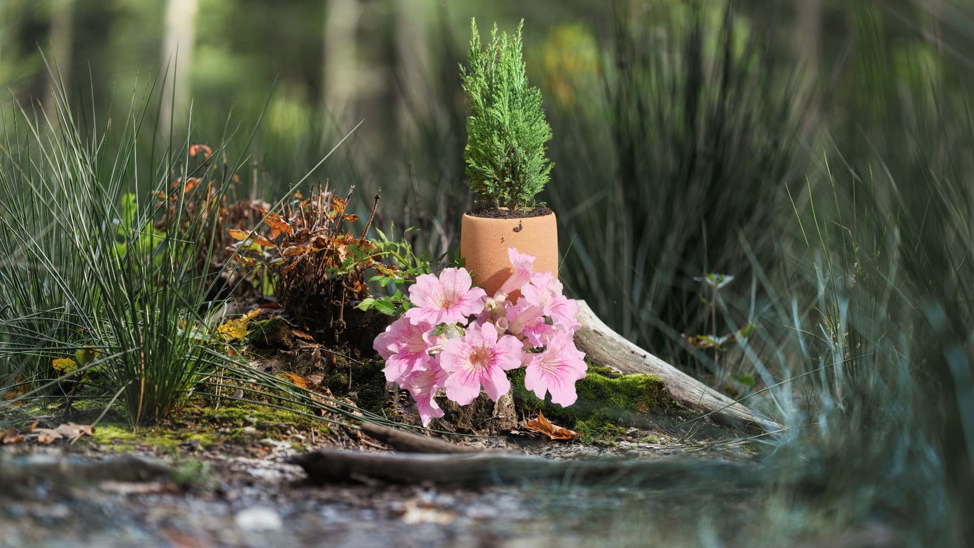 TREE URN